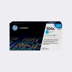 HP 504A CYAN ORIGINAL LASERJET TONER CARTRIDGE