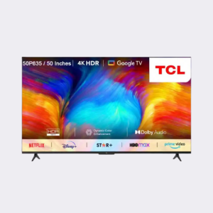 TCL 50" LED UHD 4K SMART ANDROID TELEVISION
